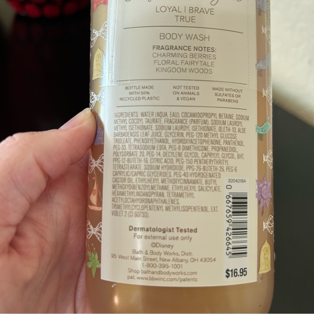 Bath & Body Works x Disney Princess Life’s a Fairytale Body Wash - Picture 6 of 15
